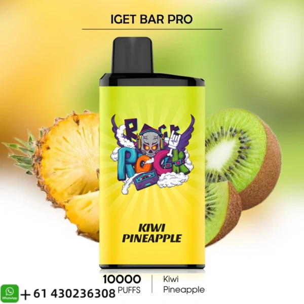 IGET Bar Pro Kiwi Pineapple 10000 Puffs