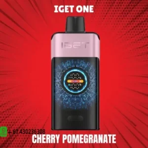 IGET One Cherry Pomegranate 12000 puffs